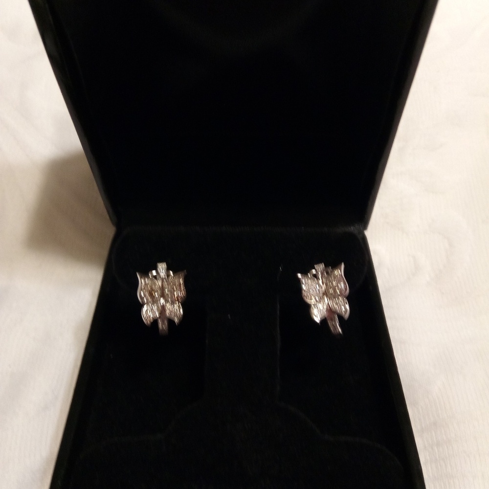 Butterfly earrings costume jewelry